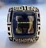 1998 MICHIGAN WOLVERINES BIG TEN CHAMPIONSHIP RING