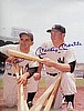 MICKEY MANTLE & YOGI BERRA SIGNED FAMOUS OZZIE SWEET PHOTO !