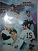 MICKEY MANTLE & JOE DIMAGGIO SIGNED POSTER