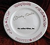 MICKEY MANTLE SIGNED COUNTRY COOKING DINNER PLATE