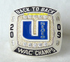 2009 UTAH STATE AGGIES WAC CHAMPIONSHIP RING