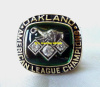 1990 OAKLAND A's AMERICAN LEAGUE CHAMPIONSHIP PENDANT RING