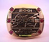 2001 DODGE 1ST WIN STERLING NASCAR CHAMPIONSHIP RING