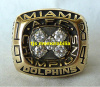 1984 MIAMI DOLPHINS AFC CHAMPIONSHIP RING & ORIGINAL PRESENTATION BOX