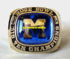 1989 MICHIGAN WOLVERINES BIG TEN CHAMPIONSHIP RING
